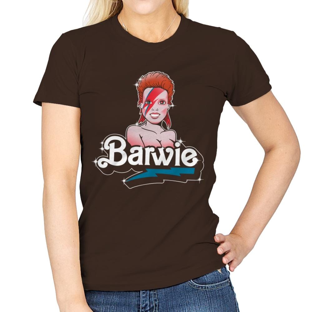 Barwie - Womens T-Shirts RIPT Apparel Small / Dark Chocolate