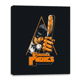 Baseball Furies - Canvas Wraps Canvas Wraps RIPT Apparel 16x20 / Black