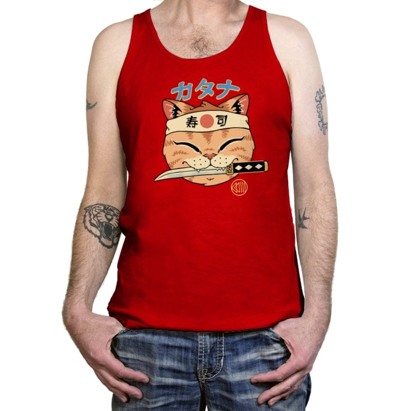 Basic Catana Head - Tanktop Tanktop RIPT Apparel X-Small / Red