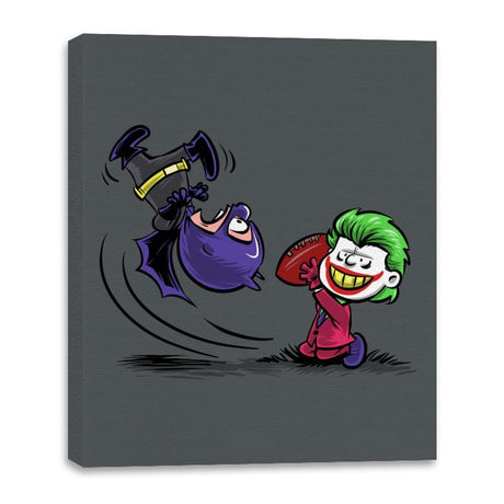 Bat Charlie - Canvas Wraps Canvas Wraps RIPT Apparel 16x20 / Charcoal