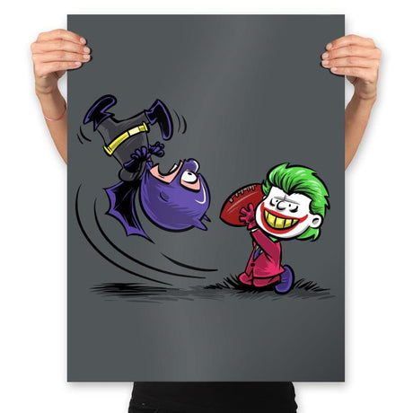 Bat Charlie - Prints Posters RIPT Apparel 18x24 / Charcoal