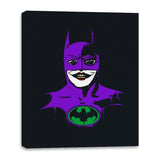 Bat Joke 89 - Canvas Wraps Canvas Wraps RIPT Apparel 16x20 / Black