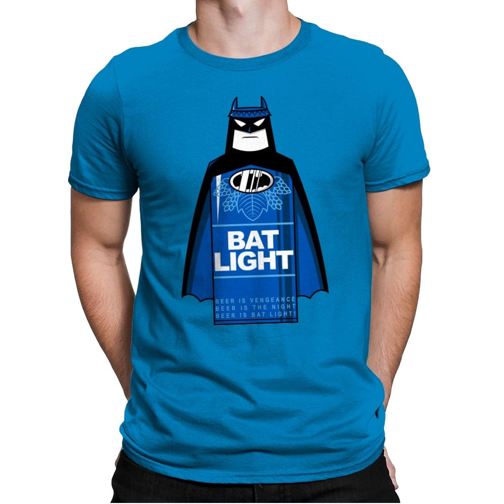 Bat Light - Mens Premium T-Shirts RIPT Apparel Small / Turqouise