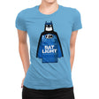 Bat Light - Womens Premium T-Shirts RIPT Apparel Small / Turquoise