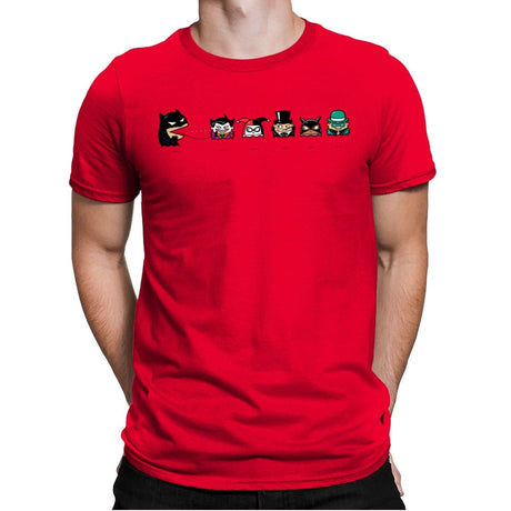 Bat-Pac - Mens Premium T-Shirts RIPT Apparel Small / Red