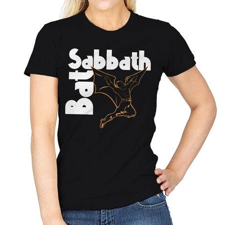 Bat Sabbath - Womens T-Shirts RIPT Apparel Small / Black