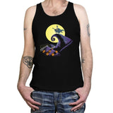 Bat Skellington  - Tanktop Tanktop RIPT Apparel X-Small / Black