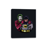 Bat Smile - Canvas Wraps Canvas Wraps RIPT Apparel 8x10 / Black