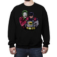 Bat Smile - Crew Neck Sweatshirt Crew Neck Sweatshirt RIPT Apparel Small / Black