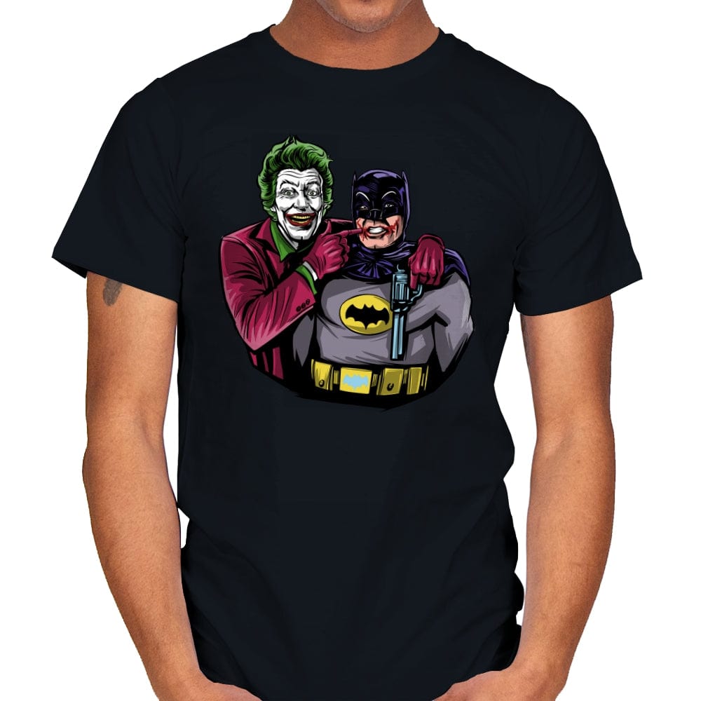 Bat Smile - Mens T-Shirts RIPT Apparel Small / Black