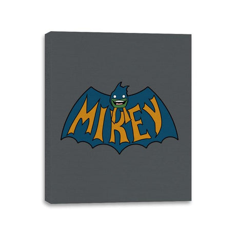 Bat-Turtle - Canvas Wraps Canvas Wraps RIPT Apparel 11x14 / Charcoal