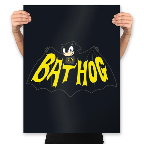 Bathog - Prints Posters RIPT Apparel 18x24 / Black