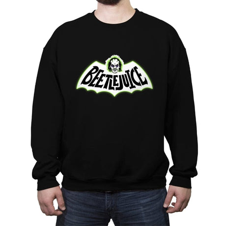 Batjuice - Crew Neck Sweatshirt Crew Neck Sweatshirt RIPT Apparel Small / Black