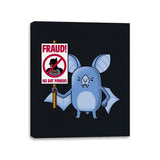 Bats Against Fraud - Canvas Wraps Canvas Wraps RIPT Apparel 11x14 / Black