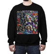 Bats vs Clowns - Best Seller - Crew Neck Sweatshirt Crew Neck Sweatshirt RIPT Apparel Small / Black