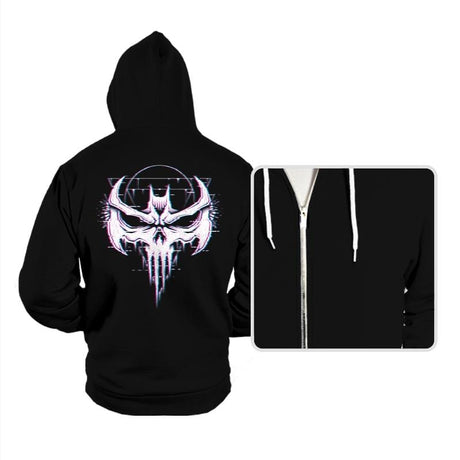 Batskull - Hoodies Hoodies RIPT Apparel