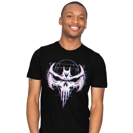 Batskull - Mens T-Shirts RIPT Apparel Small / Black