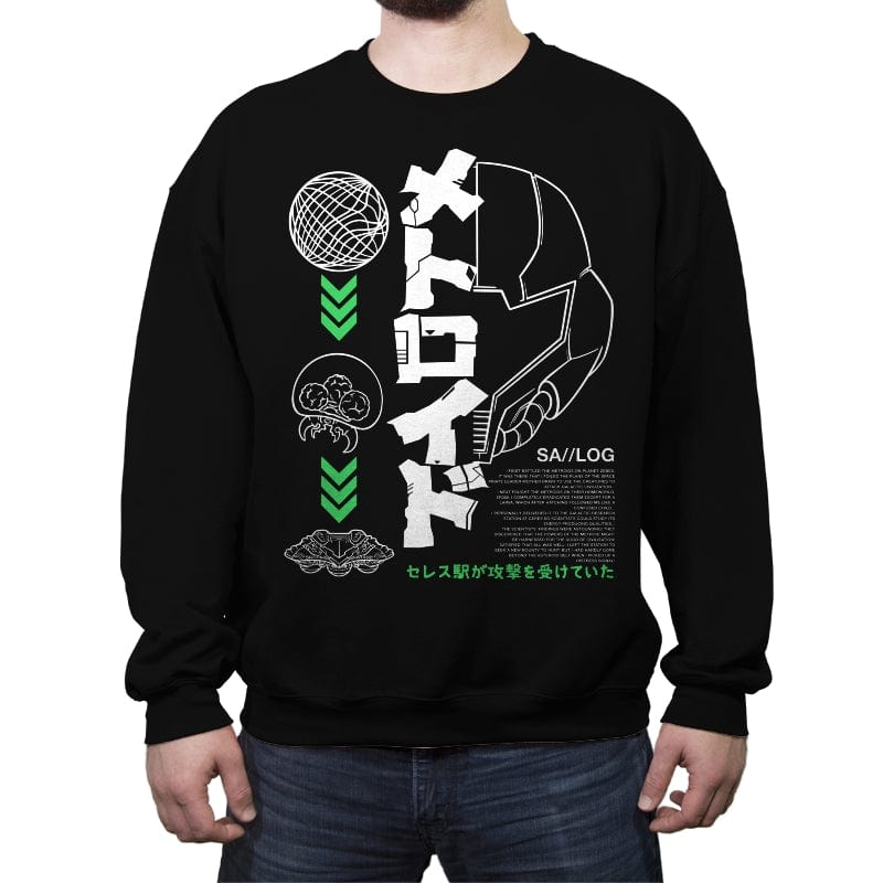 Battle at Ceres - Crew Neck Sweatshirt Crew Neck Sweatshirt RIPT Apparel Small / Black