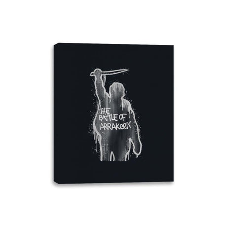 Battle of Arrakeen - Canvas Wraps Canvas Wraps RIPT Apparel 8x10 / Black