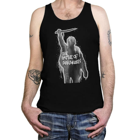 Battle of Arrakeen - Tanktop Tanktop RIPT Apparel X-Small / Black