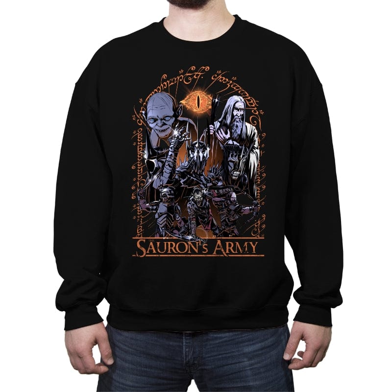 Battle of the Orcs - Crew Neck Sweatshirt Crew Neck Sweatshirt RIPT Apparel Small / Black