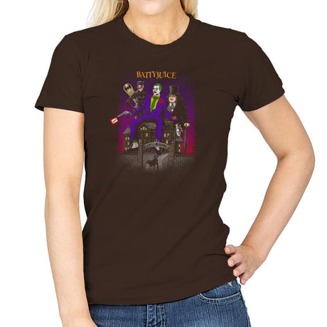 Battyjuice Exclusive - Womens T-Shirts RIPT Apparel Small / Dark Chocolate