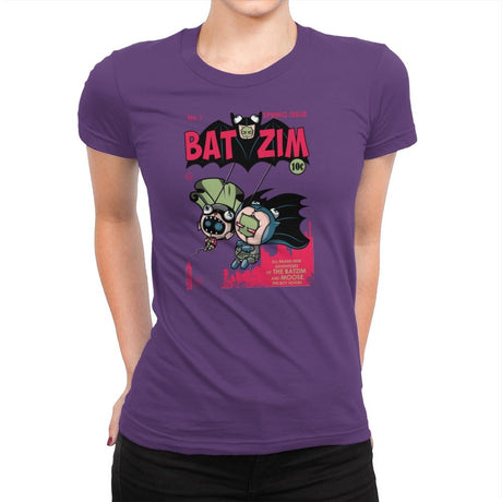 BatZim Exclusive - 90s Kid - Womens Premium T-Shirts RIPT Apparel Small / Purple Rush