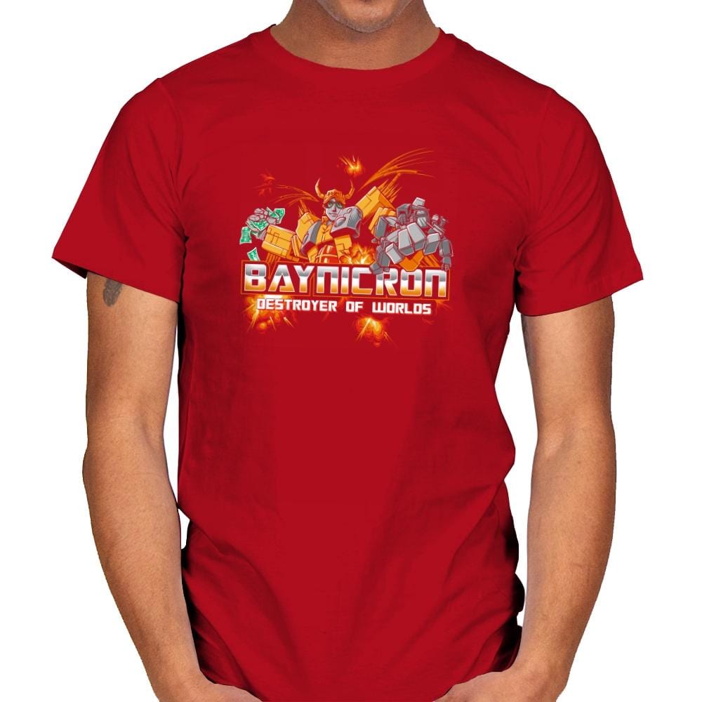 Baynicron Exclusive - Mens T-Shirts RIPT Apparel Small / Red