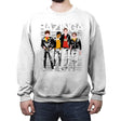 Bazinga - Crew Neck Sweatshirt Crew Neck Sweatshirt RIPT Apparel Small / White