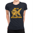 Be a Goldfish - Womens Premium T-Shirts RIPT Apparel Small / Midnight Navy