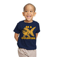 Be a Goldfish - Youth T-Shirts RIPT Apparel X-small / Navy