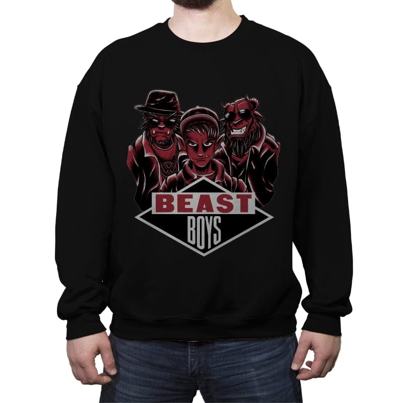 Beast Boys - Crew Neck Sweatshirt Crew Neck Sweatshirt RIPT Apparel Small / Black