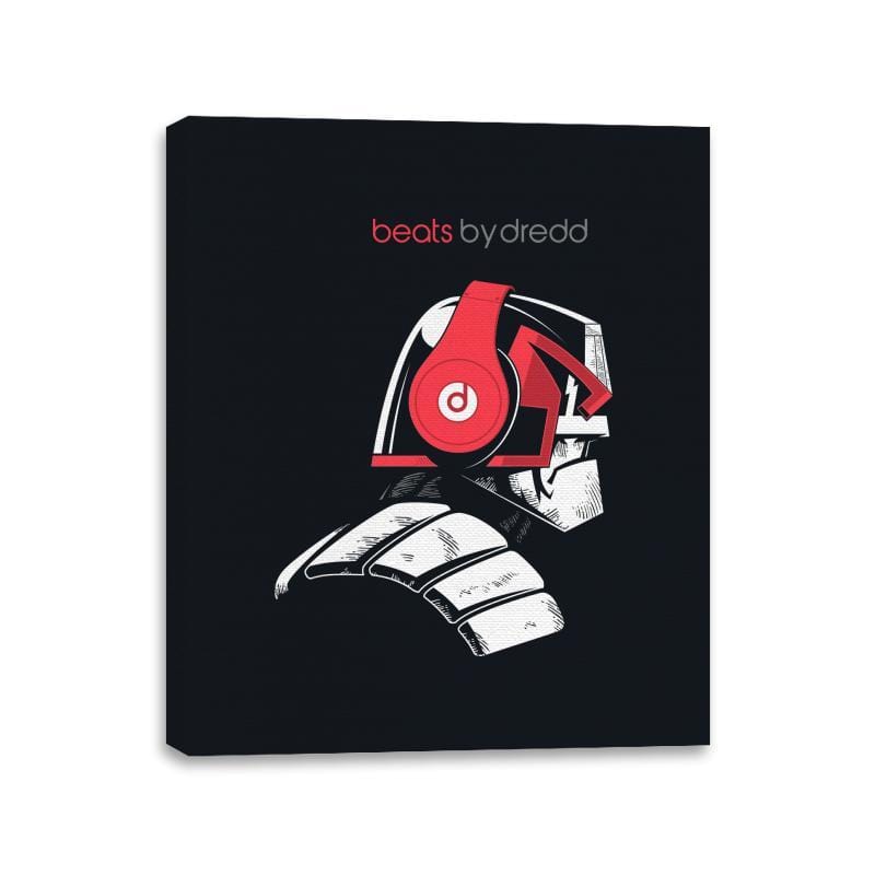 Beats By Dredd - Canvas Wraps Canvas Wraps RIPT Apparel 11x14 / Black