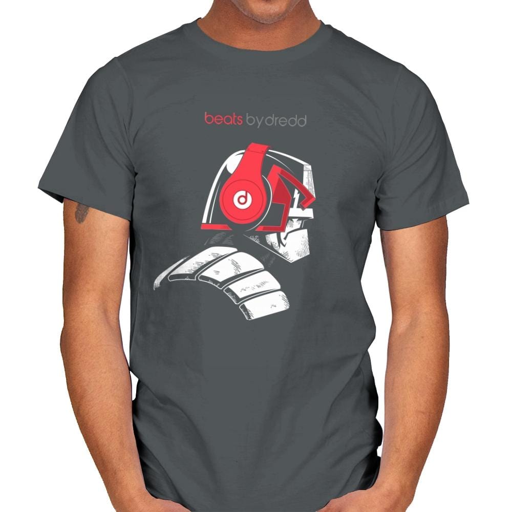 Beats By Dredd - Mens T-Shirts RIPT Apparel Small / Charcoal