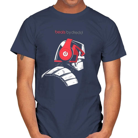 Beats By Dredd - Mens T-Shirts RIPT Apparel Small / Navy