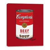 Beef Soup - Canvas Wraps Canvas Wraps RIPT Apparel 16x20 / Red