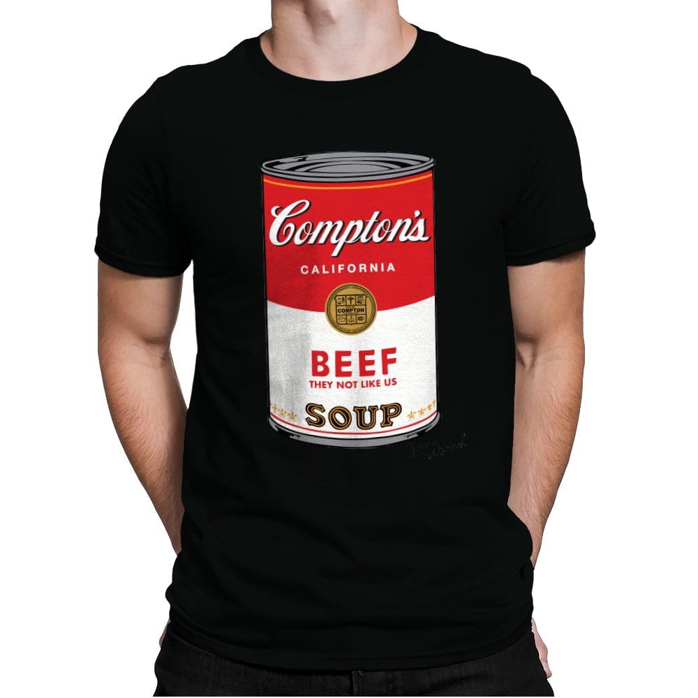 Beef Soup - Mens Premium T-Shirts RIPT Apparel Small / Black