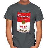 Beef Soup - Mens T-Shirts RIPT Apparel Small / Charcoal