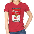 Beef Soup - Womens T-Shirts RIPT Apparel Small / Red