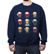 Beer Role Play - Crew Neck Sweatshirt Crew Neck Sweatshirt RIPT Apparel Small / Navy