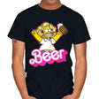 Beerbie - Mens T-Shirts RIPT Apparel Small / Black