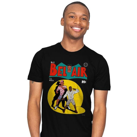 Bel Air - Mens T-Shirts RIPT Apparel Small / Black