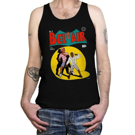 Bel Air - Tanktop Tanktop RIPT Apparel X-Small / Black