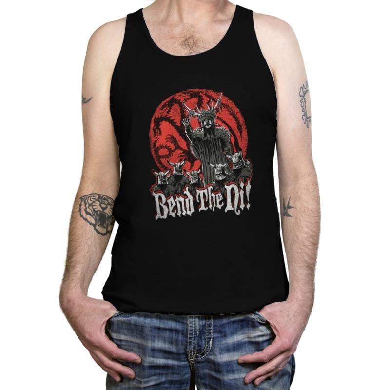 Bend the Ni - Tanktop Tanktop RIPT Apparel X-Small / Black