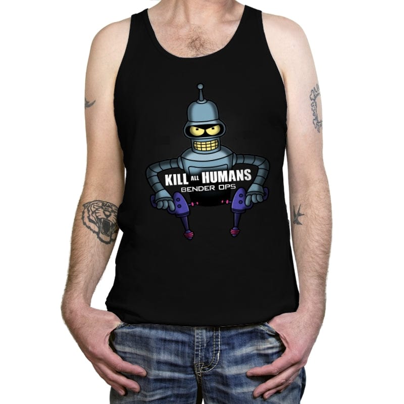 Bender Ops - Tanktop Tanktop RIPT Apparel X-Small / Black