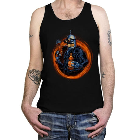 Benderminator - Tanktop Tanktop RIPT Apparel X-Small / Black