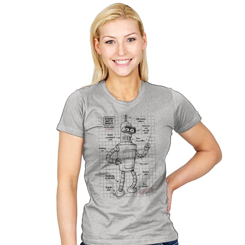 Bending unit 22 - Womens T-Shirts RIPT Apparel