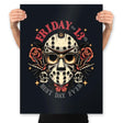 Best Day Ever - Prints Posters RIPT Apparel 18x24 / Black