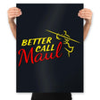 Better Call Maul - Prints Posters RIPT Apparel 18x24 / Black