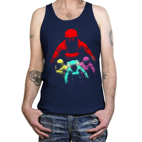 Beware the Imposter - Tanktop Tanktop RIPT Apparel X-Small / Navy